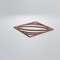 Ekena Millwork Medium Otis Decorative Fretwork Wood Wall Panels, Walnut, 15 3/8"W x 15 3/8"H x 3/8"T WALW16X16X0375OTSWA - alternate 2